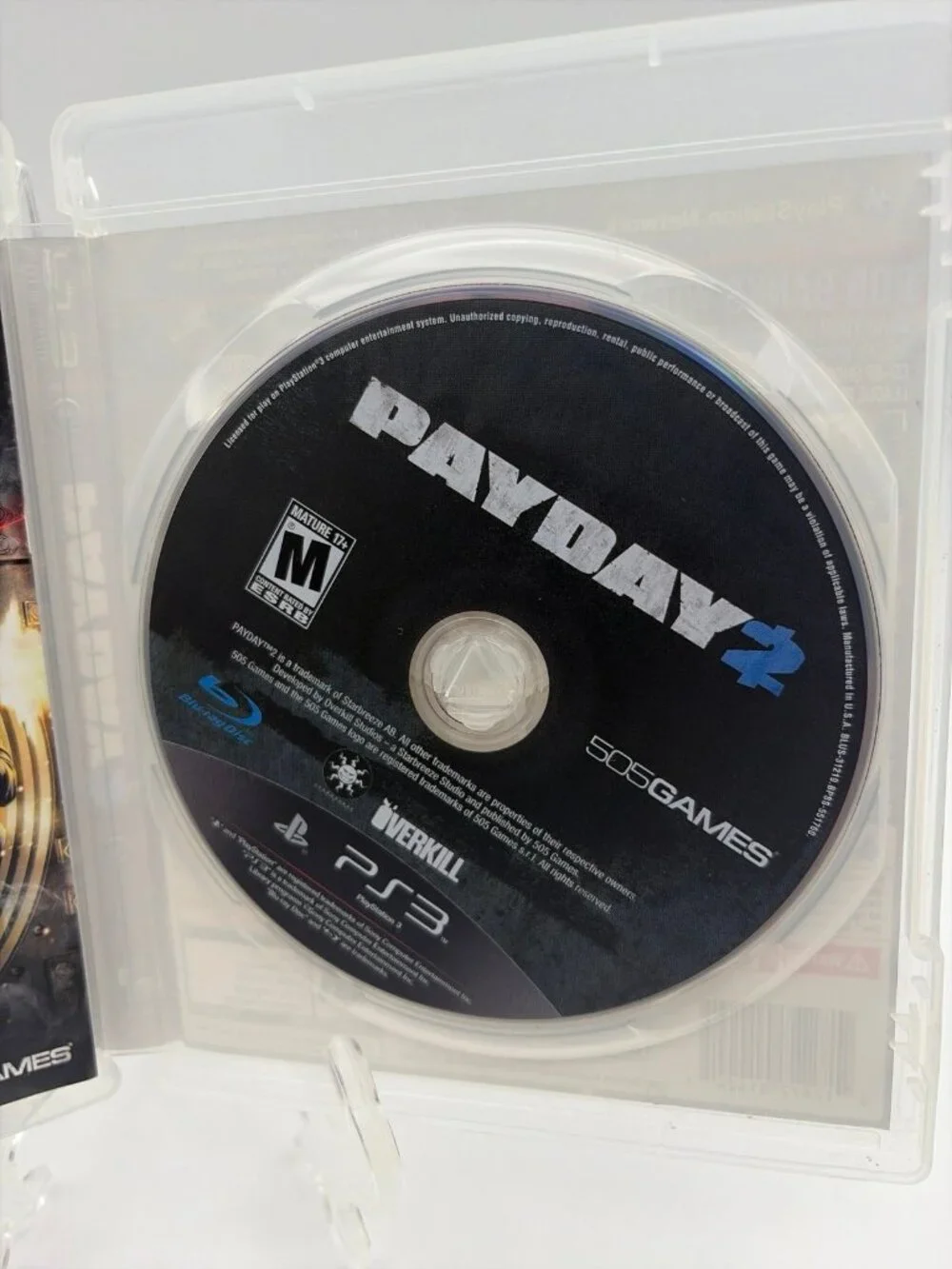 Payday 2 (Sony PlayStation 3, 2013) PS3 Complete CIB W/ Manual - Tested